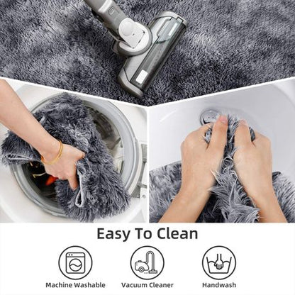 3 Piece Toilet Seat & Bathroom Mats Set