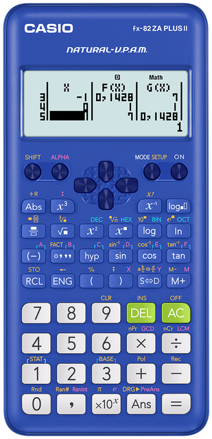 Casio FX-82ZA Plus II Scientific Calculator